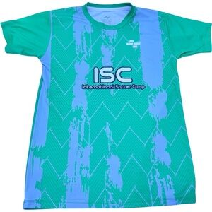 ISC Kids' Teal & Light Blue Soccer Jersey